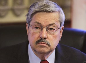 Branstad was a popular guy this past month. 