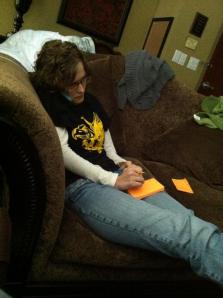 Mom Rachael Selmiski on the phone with Iowa Public Radio: "The oil Maggie is getting is very low in THC and high in the CBD. And I know people have presented me with synthetic forms, but actually the whole plant is very beneficial. The THC...has purpose – appetite stimulant, pain reducer, and things like that. So I, that still is a vital component and compound of her actual oil. But what she gets – that plant oil is extracted. Where we get it from is all organically grown, it’s tested in the plant form for solvents, pesticides, mold – and then it’s also tested in the oil form for those things. And then we have a printout of the levels of the different cannabinoids in her oil, and we give it to her through an oral syringe, just like we do all the rest of her medicines."