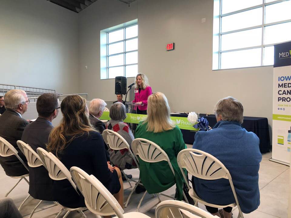 Medpharm ribbon senator janet peterson senate minority leader