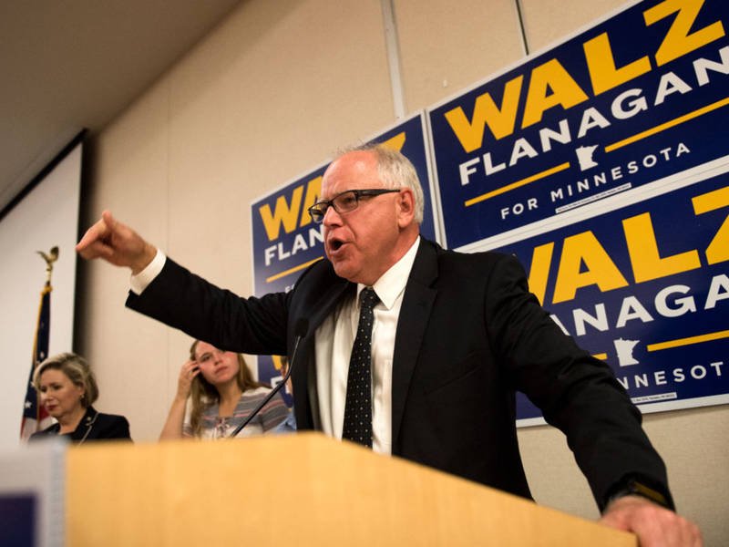 Minnesota Governor-Elect Tim Walz Supports Recreational Marijuana Regulations And Taxation, Expungement of Minnesotans Marijuana&nbsp;Crimes