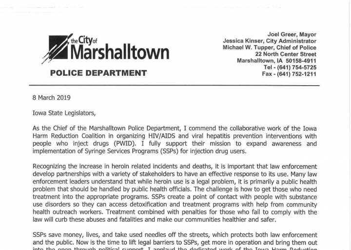 city of marshalltown chief