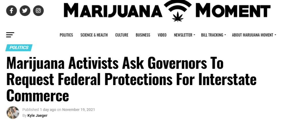 Activists Ask Governors To Request Federal Protections For Interstate&nbsp;Commerce