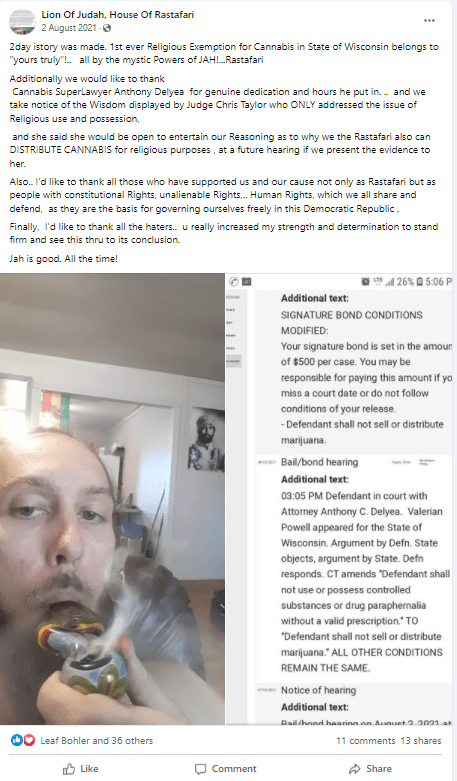 Draft, Motion Under RLUIPA to Amend Supervised Release&nbsp;Terms