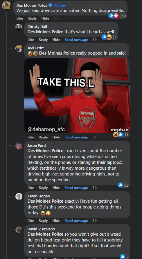 420 Happenings: Iowa Police Harass Head Shops, Des Moines Police Argues With Advocates Over Laws On Facebook&nbsp;Pages