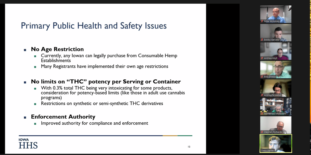 Iowa Medical Cannabidiol Meeting, Friday September 15 2023 [TRANSCRIPT]&nbsp;[VIDEO]