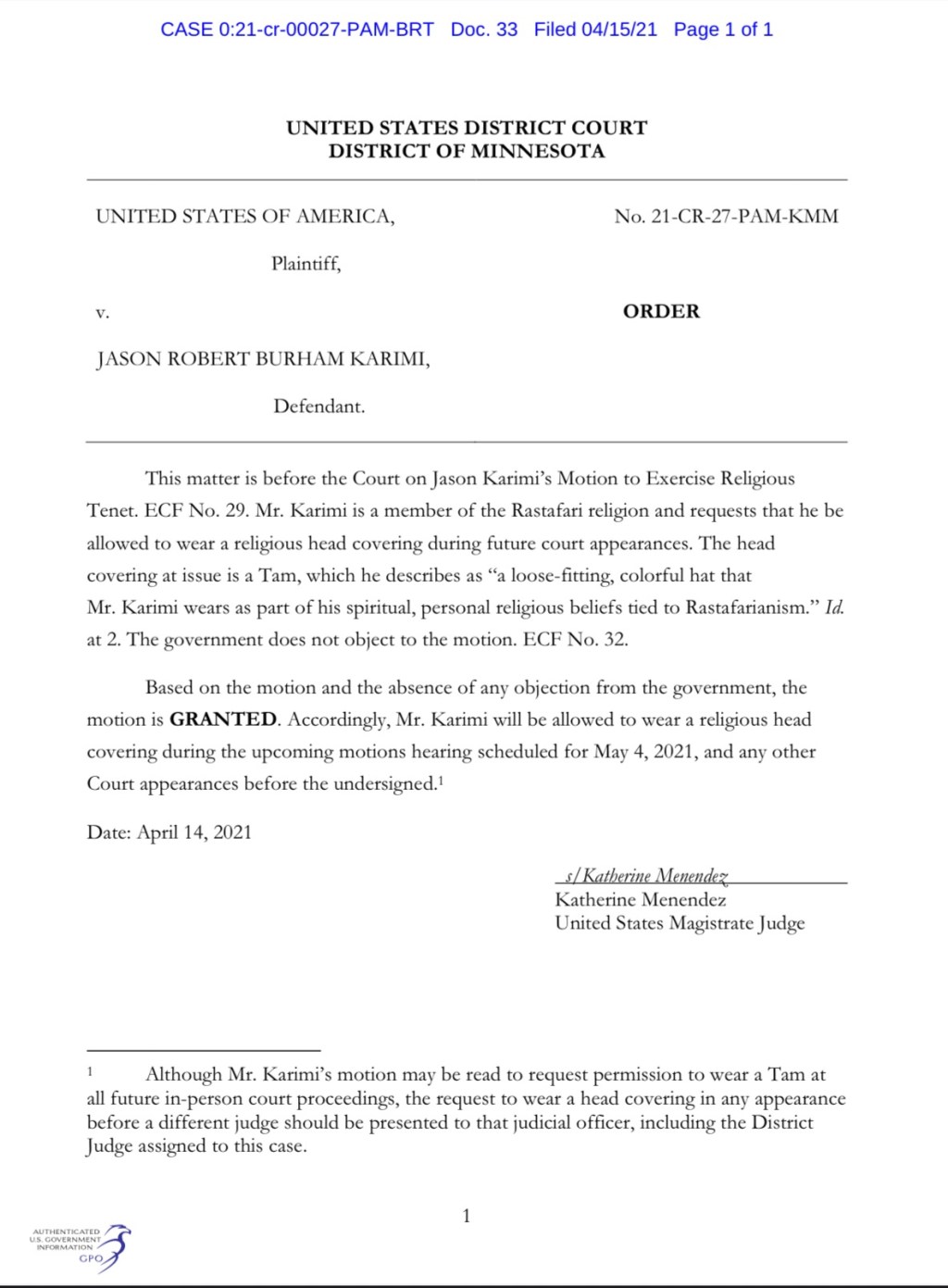 RFRA Changes The Cannabis Game; Fulfills My Prediction Religious Cannabis Constitutional&nbsp;Claims