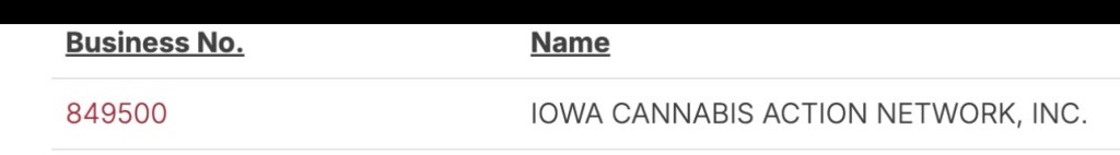 New Iowa Cannabis Lobbyist Network&nbsp;Incorporates