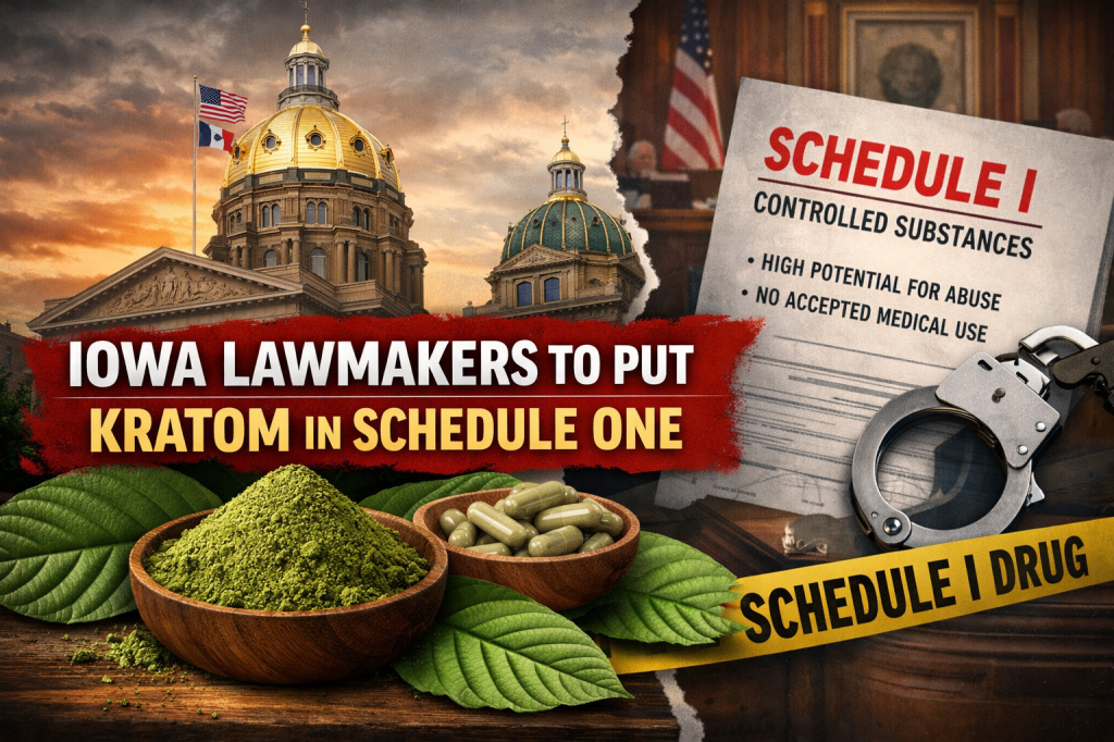 Iowa Lawmakers To Put Kratom Into Schedule One:&nbsp;SCOOP