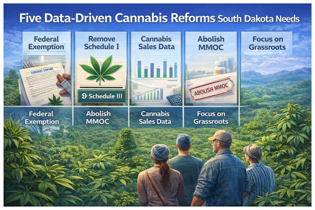 Five Data-Driven Cannabis Reforms South Dakota Needs&nbsp;Now