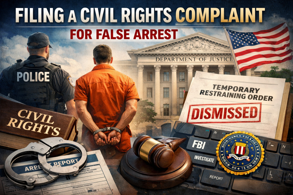 Complaint To Department Of Justice: Arrest Of Blogger&nbsp;Illegal