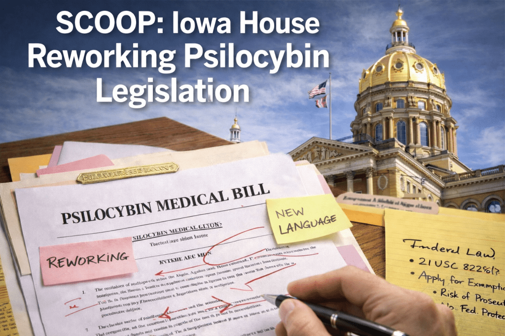 Iowa House Reworking Psilocybin Legislation:&nbsp;Scoop