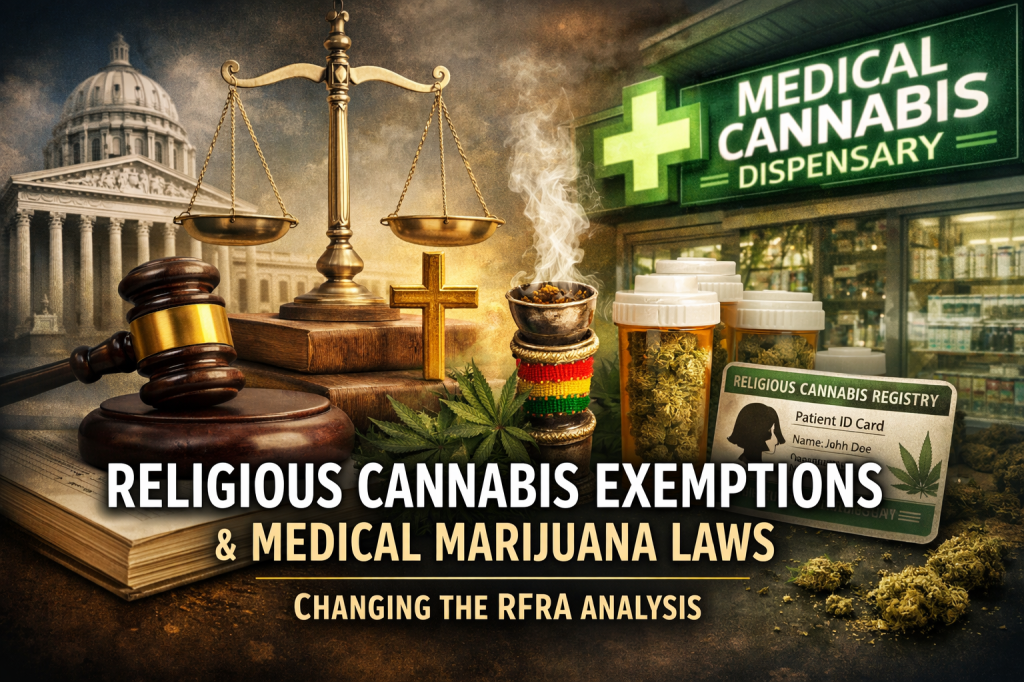The Path to a Religious Cannabis Exemption: Why Medical Cannabis Systems Change the RFRA&nbsp;Equation