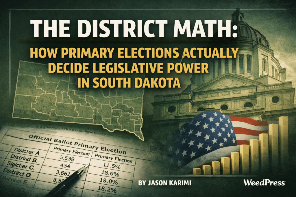 The District Math: How Primary Elections Actually Decide Legislative Power in South&nbsp;Dakota