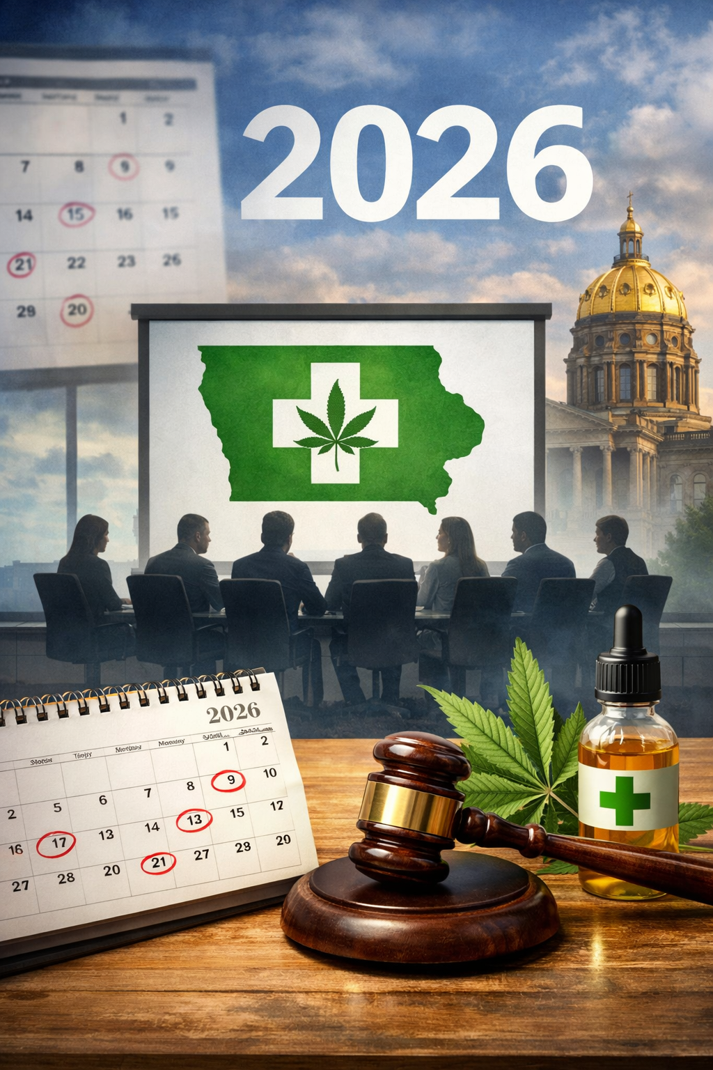 Iowa Medical Cannabis Board Meeting Dates For 2026&nbsp;Announced!