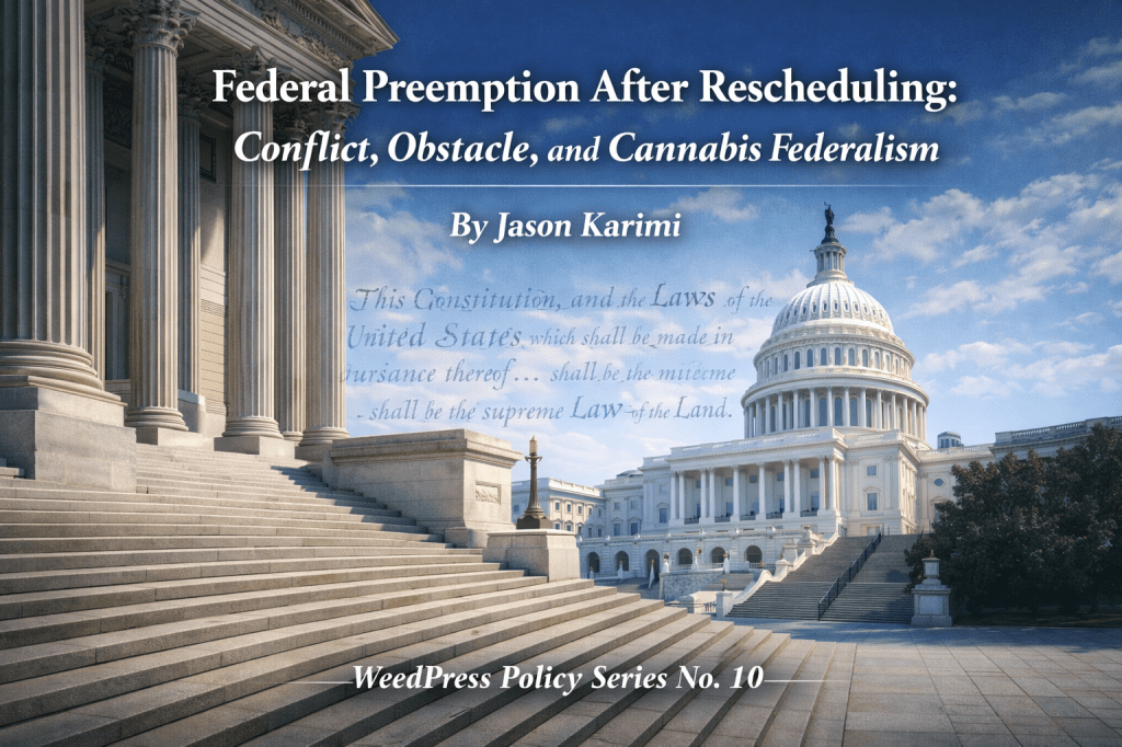 No. 10 — Federal Preemption After Rescheduling: Conflict, Obstacle, and Cannabis Federalism