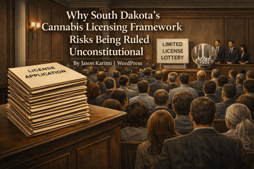 Why South Dakota’s Cannabis Licensing Framework Risks Being Ruled Unconstitutional