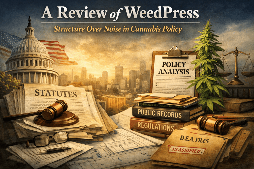 A Review of WeedPress: Structure Over Noise in Cannabis&nbsp;Policy