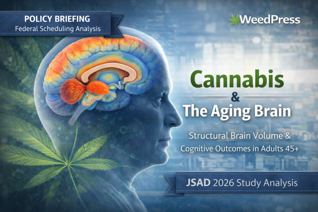 Cannabis and the Aging Brain: Science, Scheduling, and the Policy Consequences of New&nbsp;Data