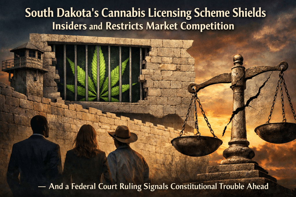 South Dakota’s Cannabis Licensing Scheme Shields Insiders and Restricts Market&nbsp;Competition