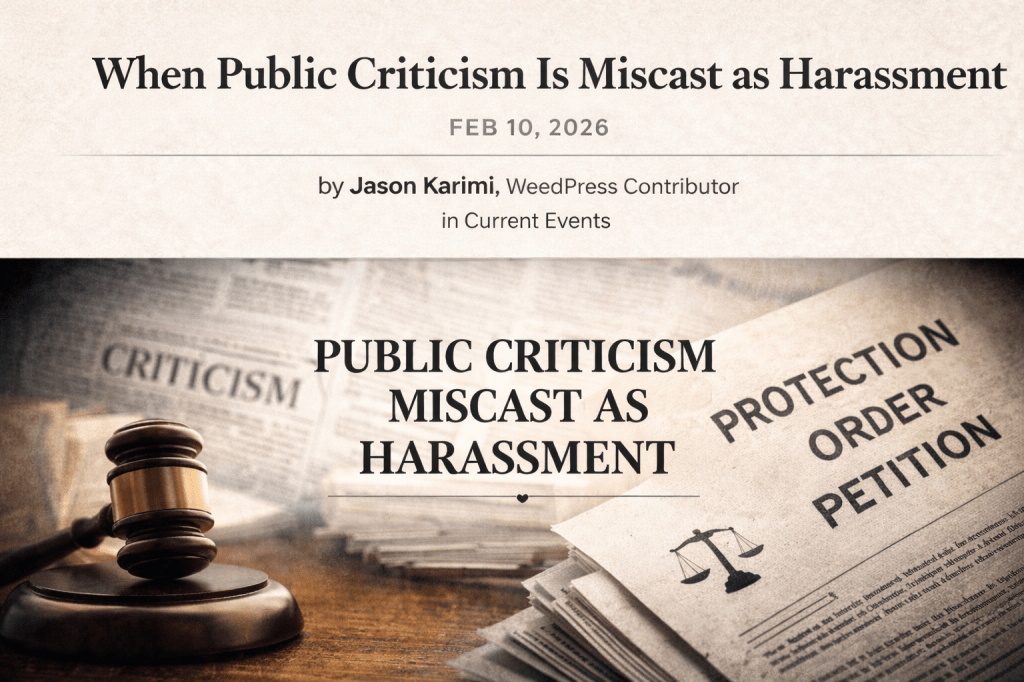 When Public Criticism Is Miscast as&nbsp;Harassment