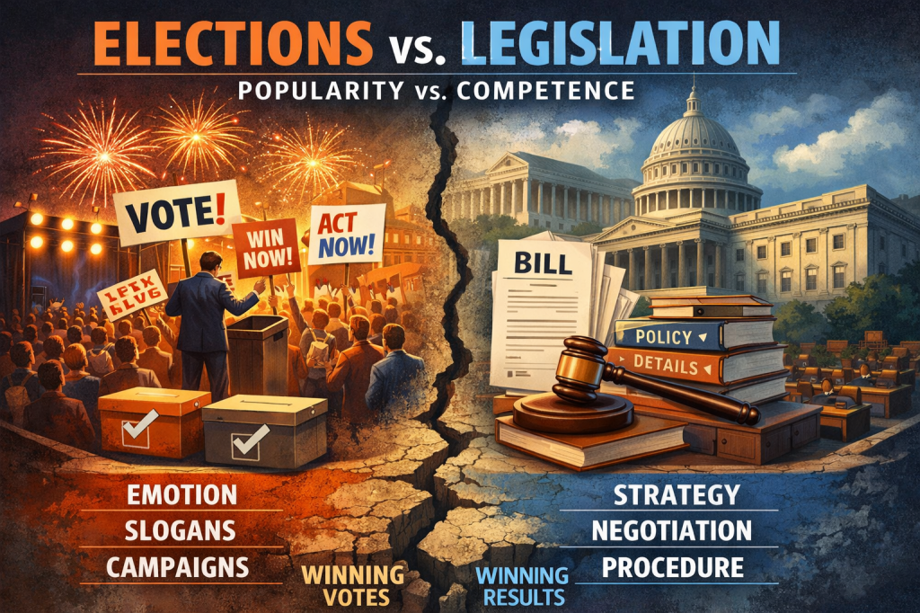 When Competence Shows Up: Electoral Losses vs. Legislative&nbsp;Wins
