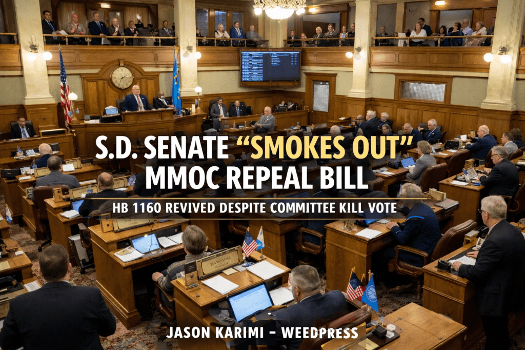 South Dakota Senate Uses “Smoke-Out” Procedure to Revive MMOC Repeal&nbsp;Bill