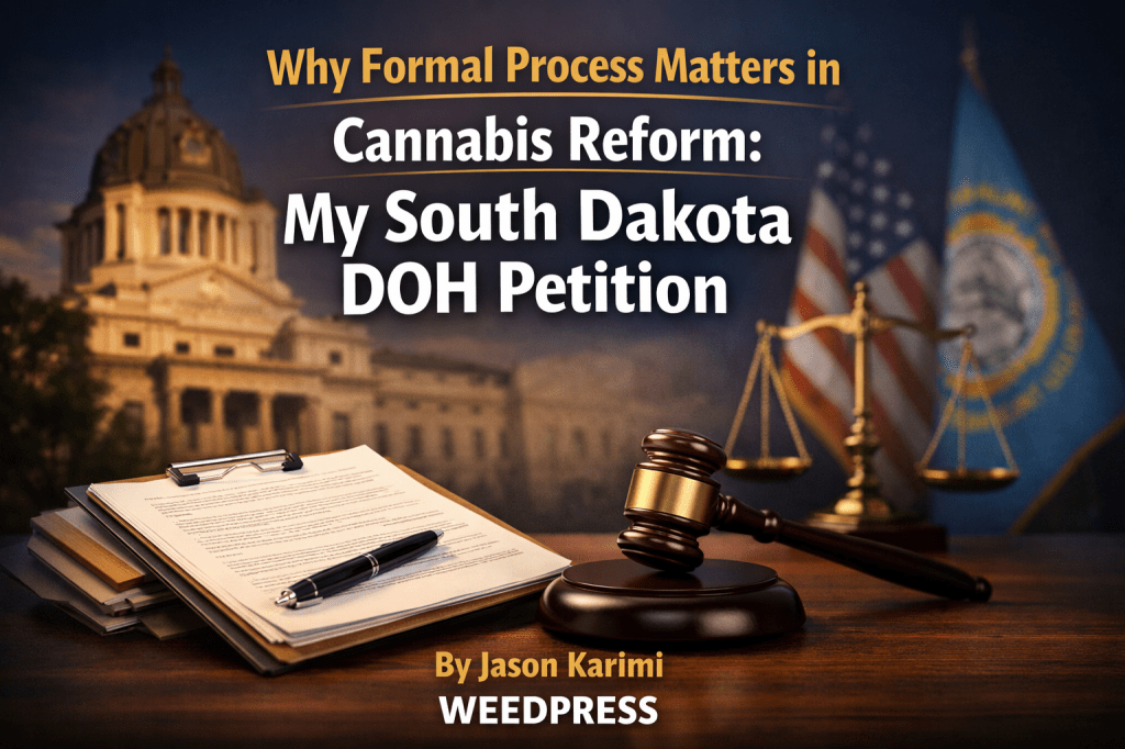 Why Formal Process Matters in Cannabis Reform: My South Dakota DOH Petition