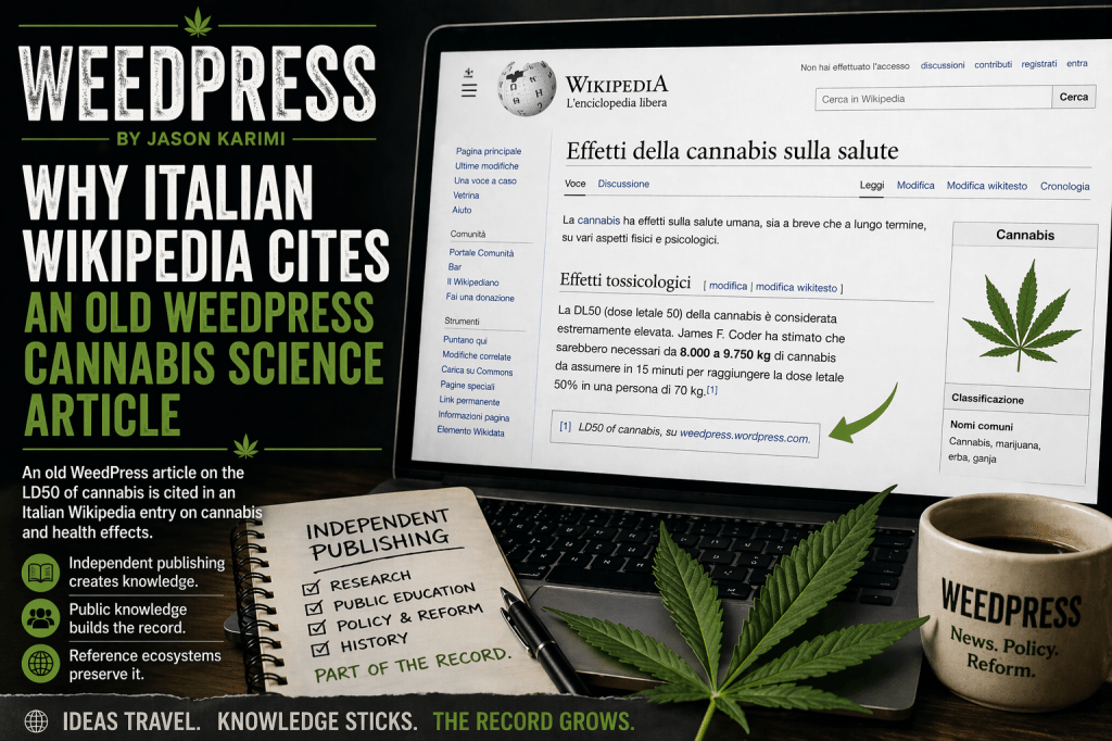 Why Italian Wikipedia Cites an Old WeedPress Cannabis Science&nbsp;Article