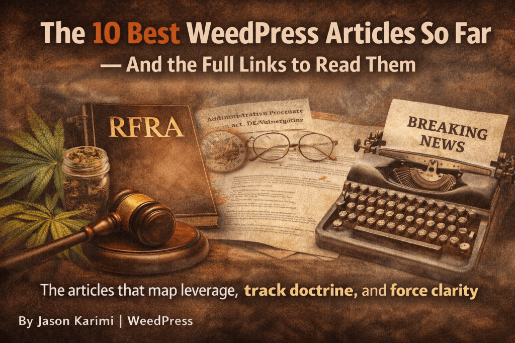 The 10 Best WeedPress Articles So Far — And the Full Links to Read&nbsp;Them
