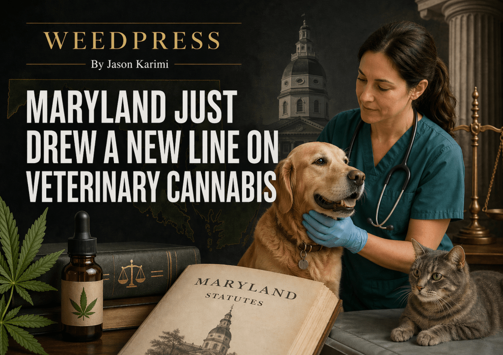 Maryland Just Drew a New Line on Veterinary&nbsp;Cannabis