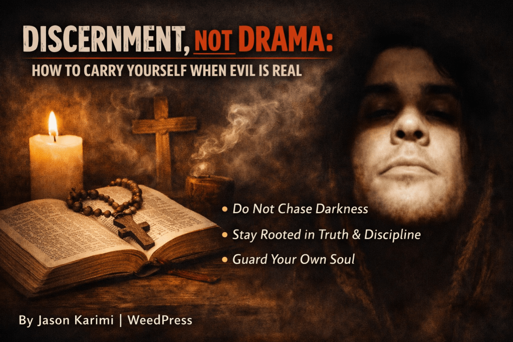 Discernment, Not Drama: How to Carry Yourself When Evil Is Real