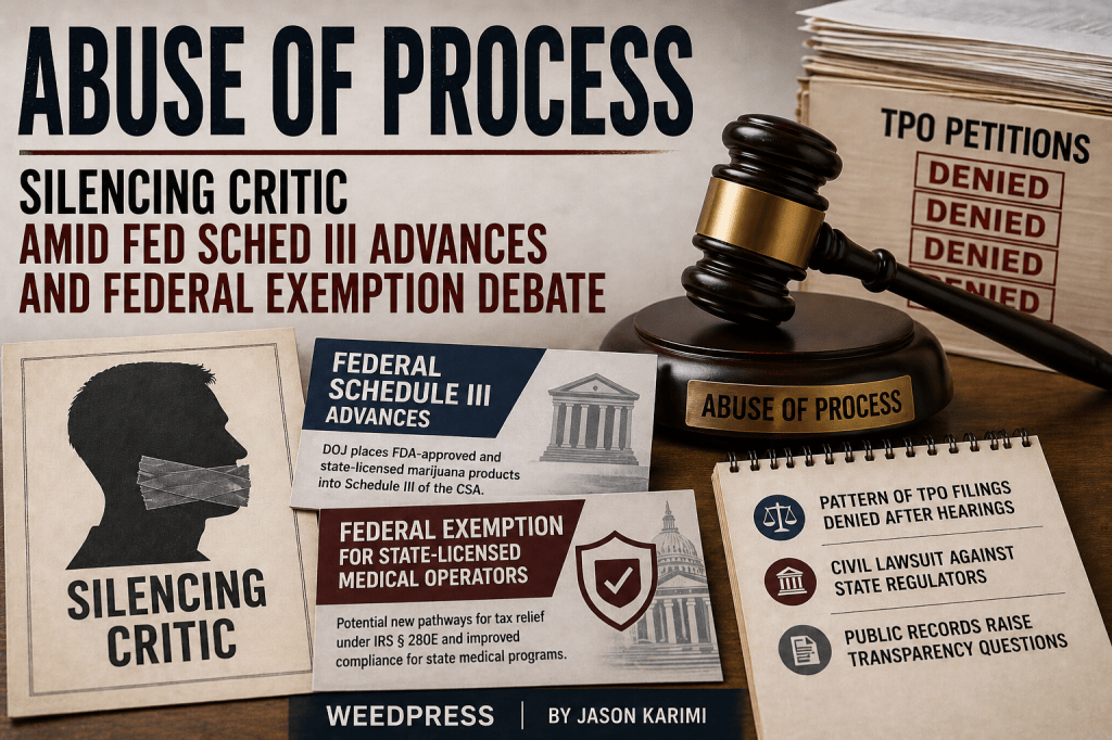 Public Records Show Two Active Civil Cases Involving 605 Cannabis Executive; Questions of Transparency Follow For Reform&nbsp;Leadership