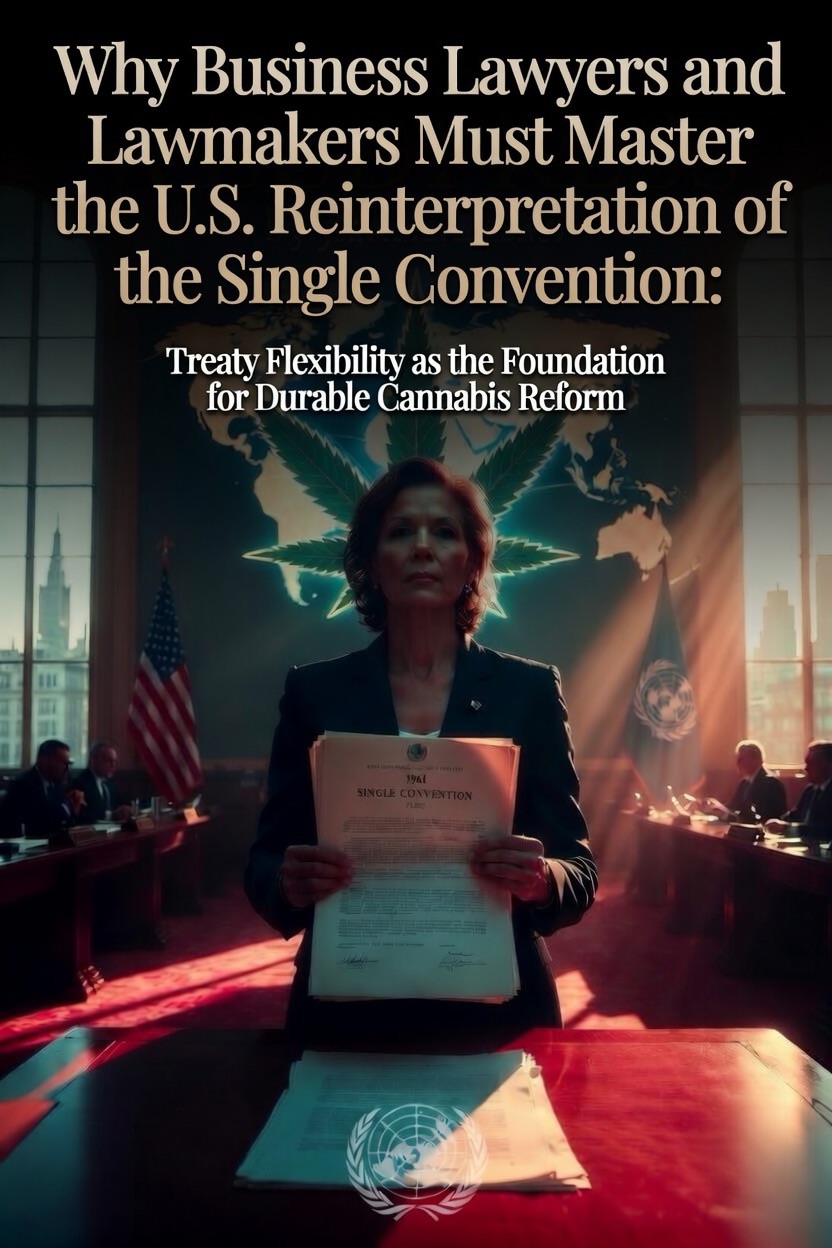 Why Business Lawyers and Lawmakers Must Master the U.S. Reinterpretation of the Single Convention: Treaty Flexibility as the Foundation for Durable Cannabis&nbsp;Reform