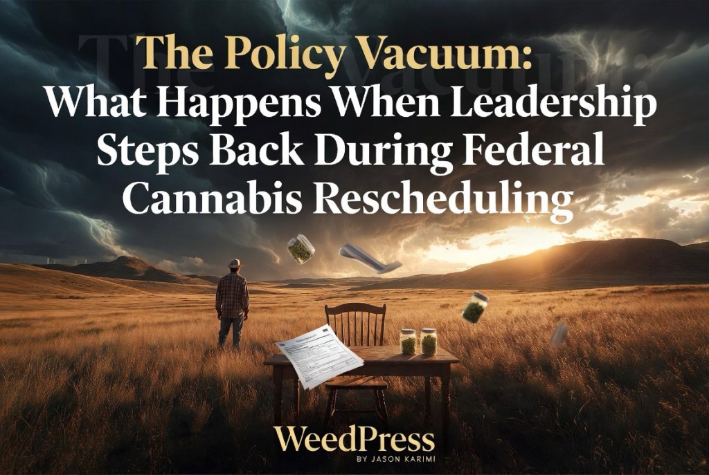 The Policy Vacuum: What Happens When Leadership Steps Back During Federal Cannabis&nbsp;Rescheduling
