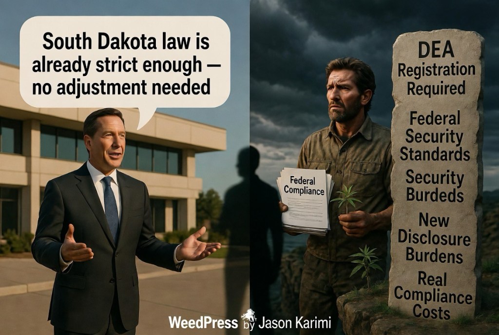 No, South Dakota’s Medical Cannabis Rules Do Not Satisfy Federal Schedule III Requirements — Operators Will Need to Make Real&nbsp;Adjustments