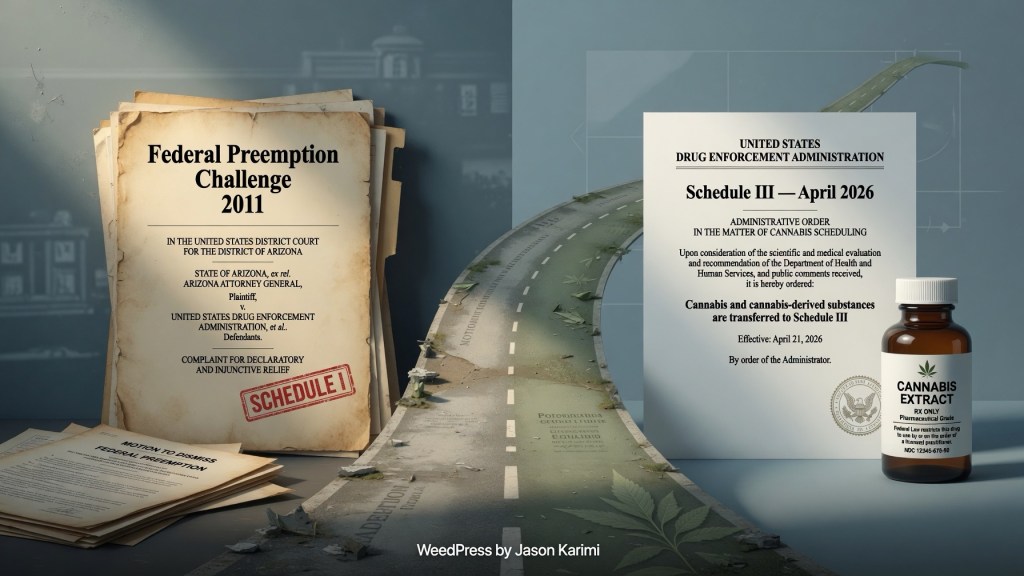 Seventeen Years of Federal Exemption Architecture: From 2011 Arizona Preemption Fights to Schedule III in&nbsp;2026