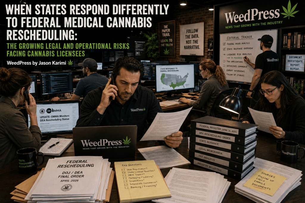 When States Respond Differently to Federal Medical Cannabis Rescheduling: The Growing Legal and Operational Risks Facing Cannabis&nbsp;Licensees