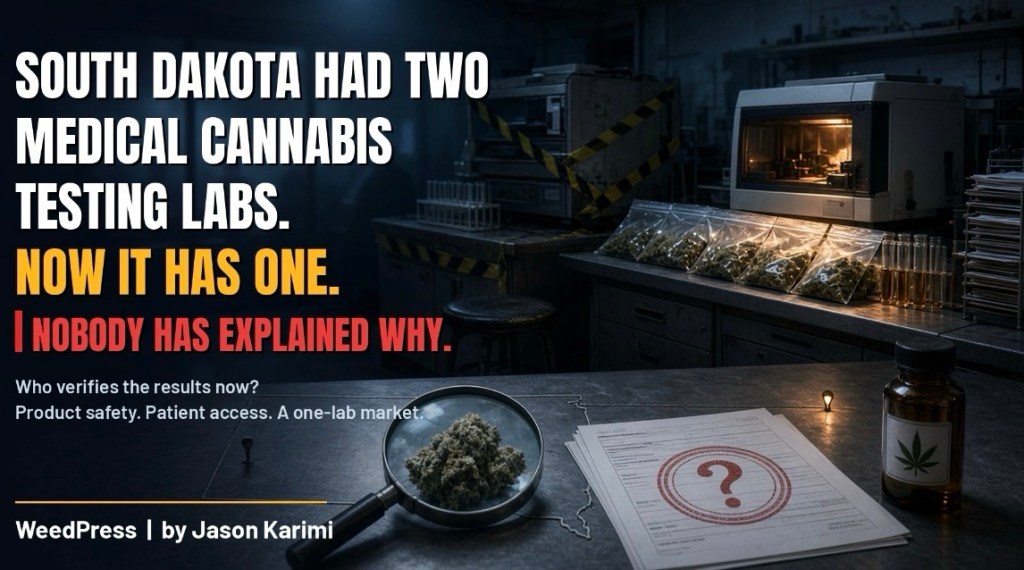 South Dakota Had Two Medical Cannabis Testing Labs. Now It Has One. Nobody Has Explained Why.