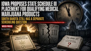 Iowa Proposes State Schedule III Placement for Qualifying Medical Marijuana Products. South Dakota Still Has a Separate Scheduling&nbsp;Question.