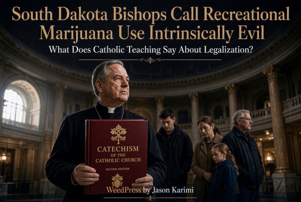 South Dakota Bishops Call Recreational Marijuana Use Intrinsically Evil. What Does Catholic Teaching Say About&nbsp;Legalization?