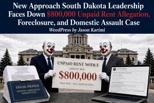 New Approach South Dakota Leadership Faces Down $800,000 Unpaid Rent Allegation, Foreclosure, and Domestic Assault&nbsp;Case
